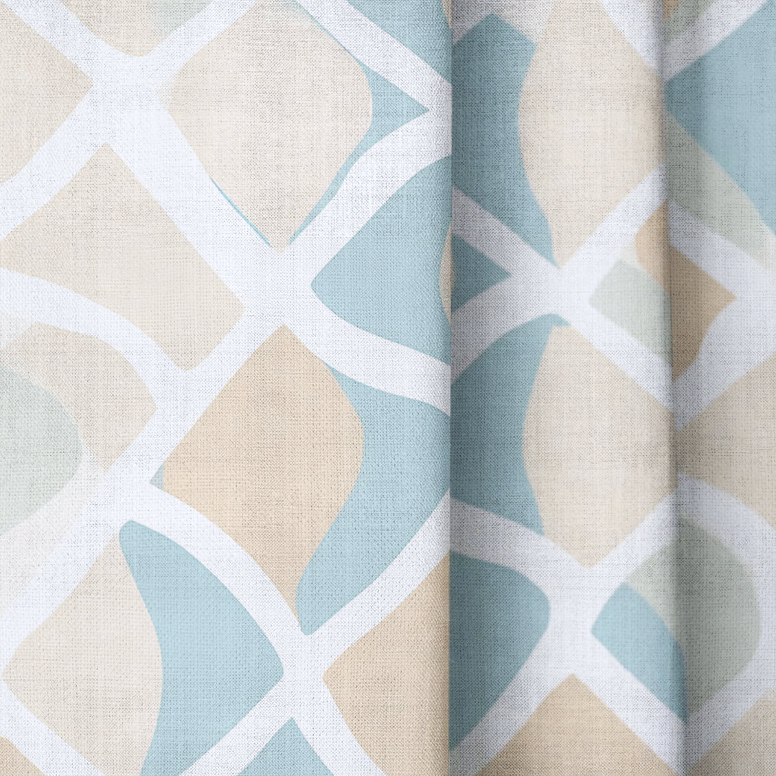 Waves - Drapery — close up