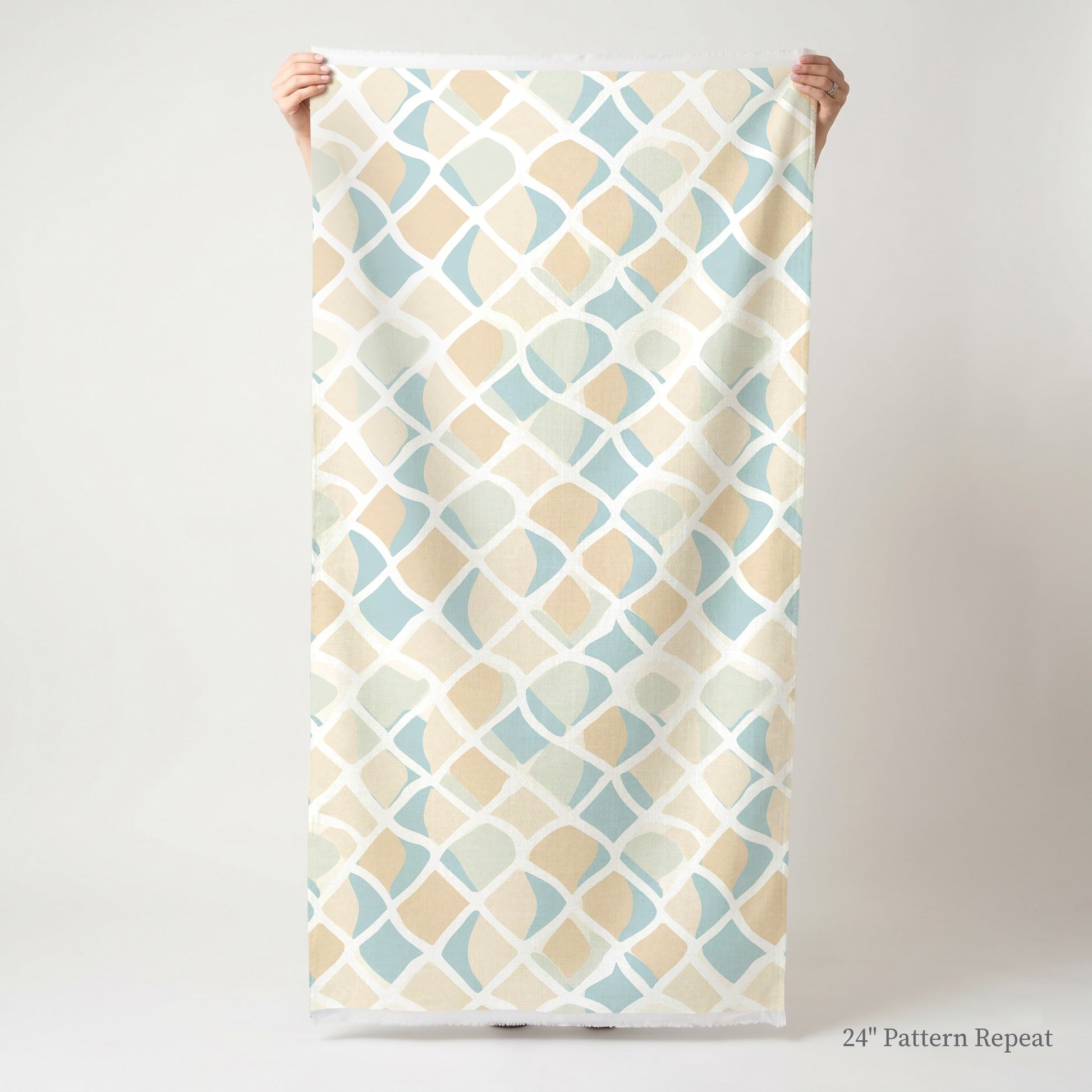 Waves Fabric by the Yard