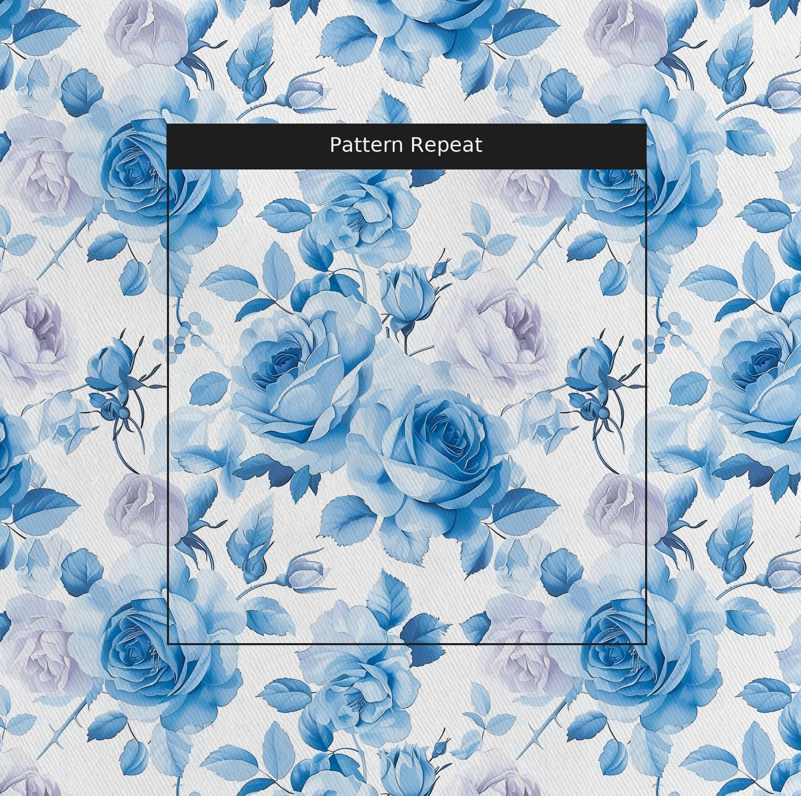 Sarah Fabric by the Yard — pattern repeat