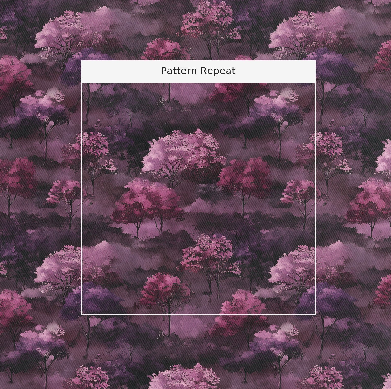 Nightshade Fabric by the Yard — pattern repeat