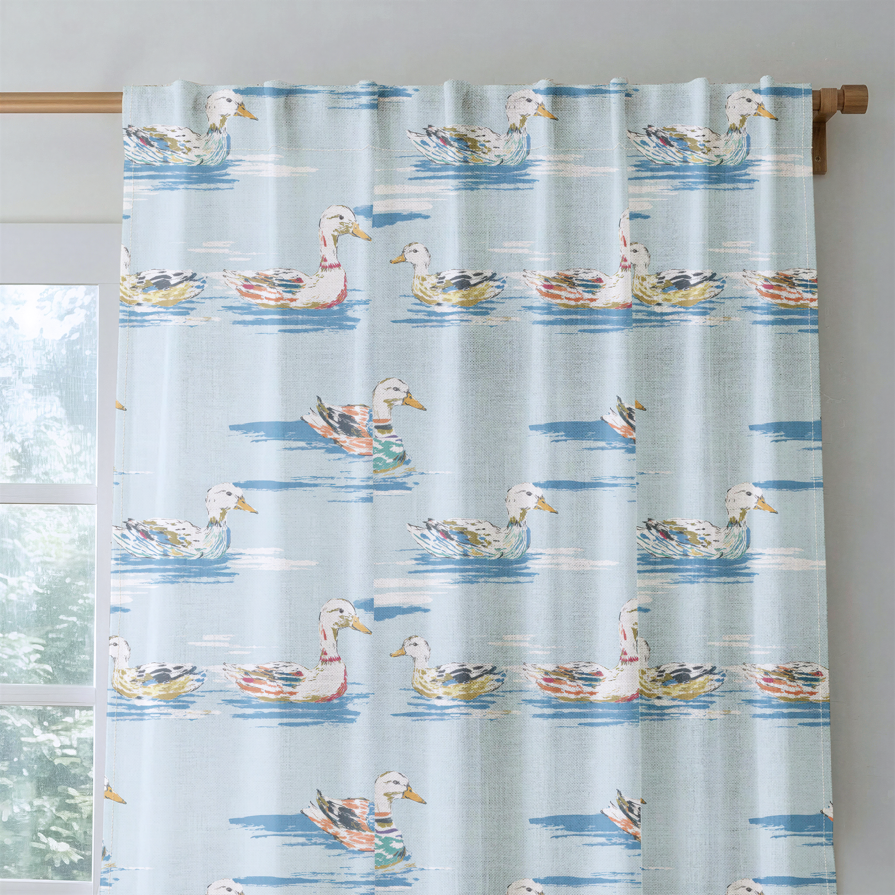 Quiet Waters - Drapery — rod