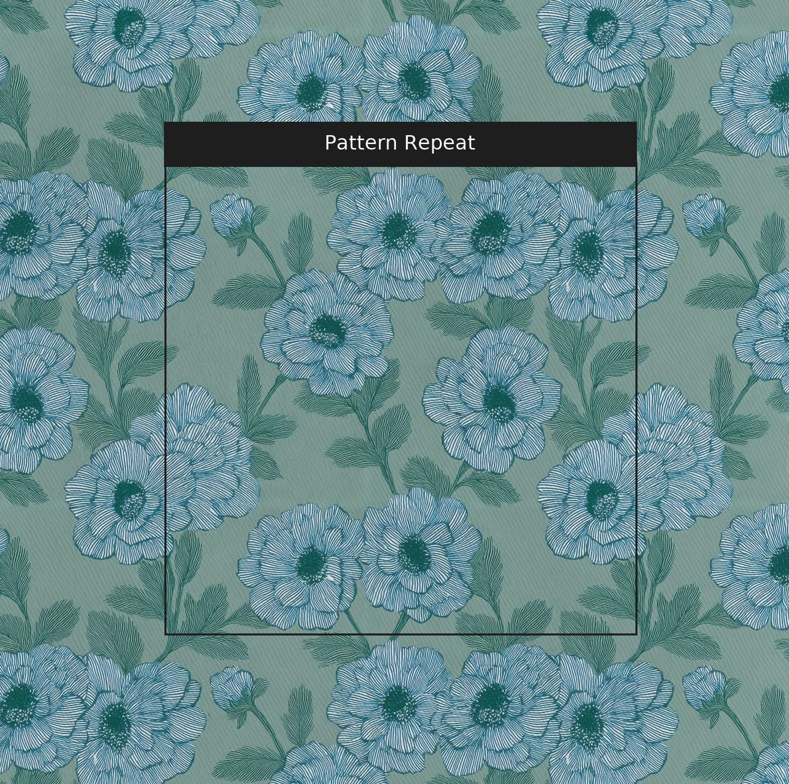 My Robyn Fabric by the Yard — pattern repeat