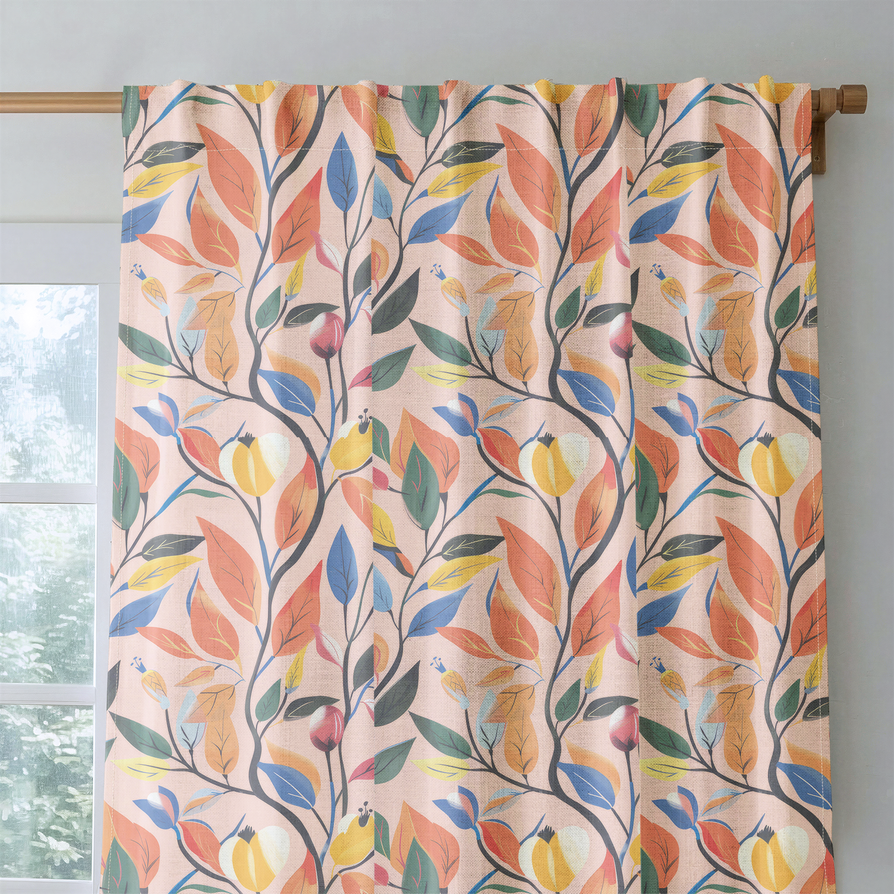 Autumn Whisper - Drapery — rod