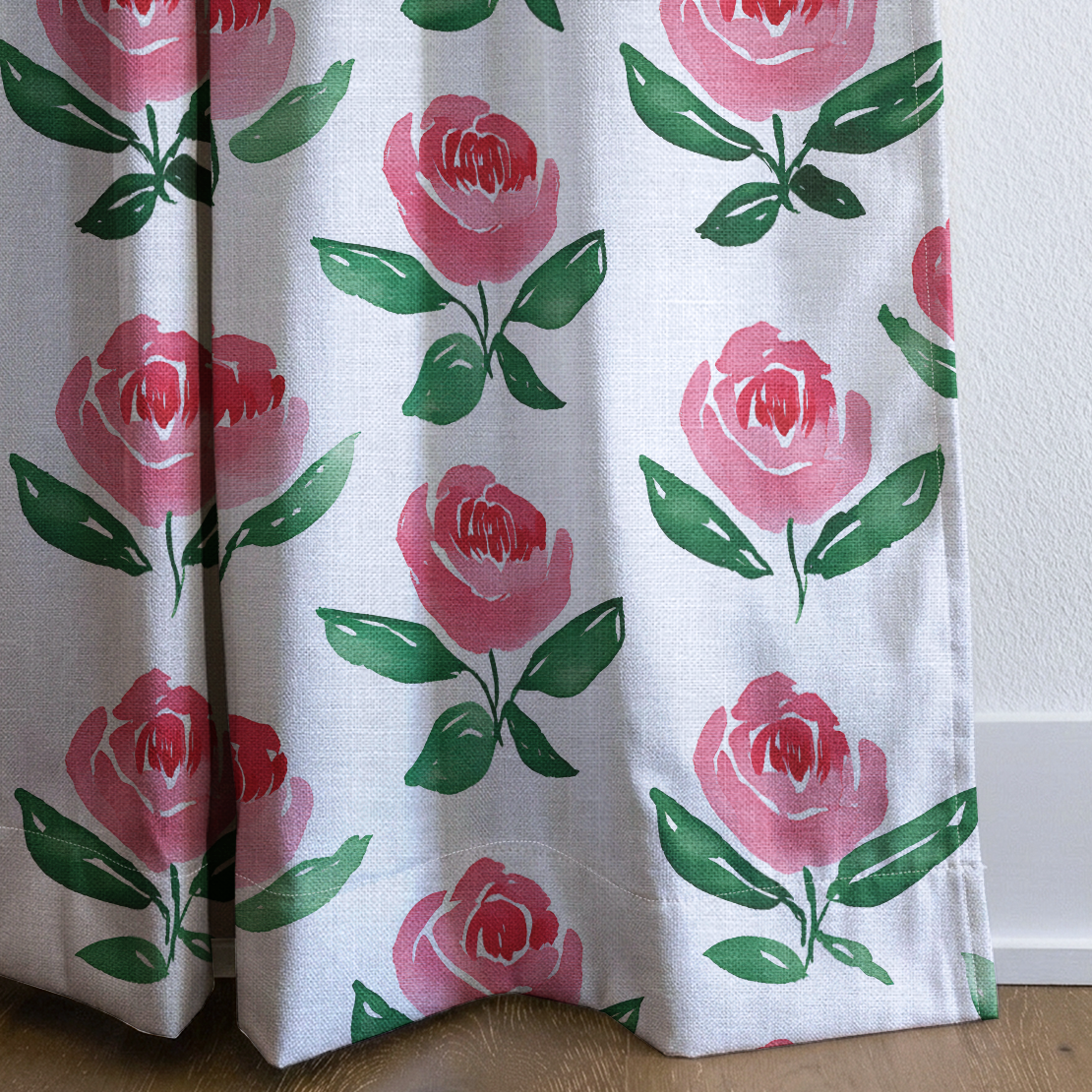 Rosé All Day - Drapery — corner closeup