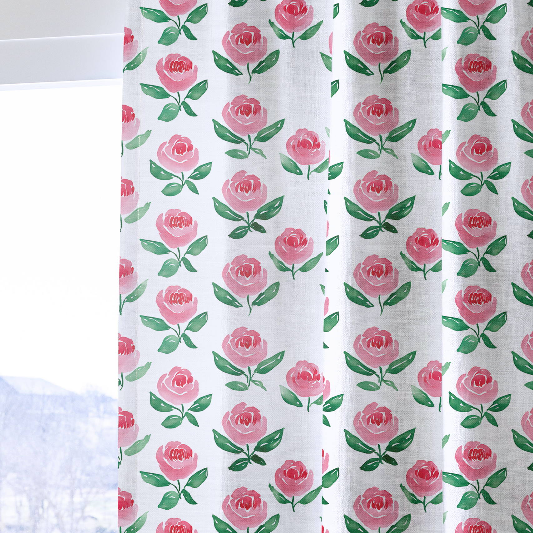 Rosé All Day - Drapery — one panel
