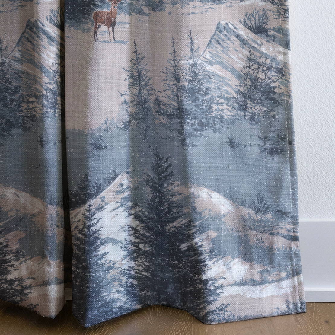 Deer Valley - Drapery — corner closeup