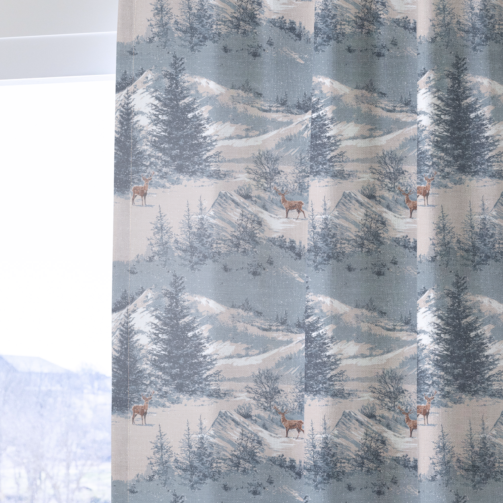 Deer Valley - Drapery — one panel