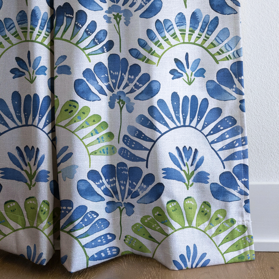 Daphne - Drapery — corner closeup