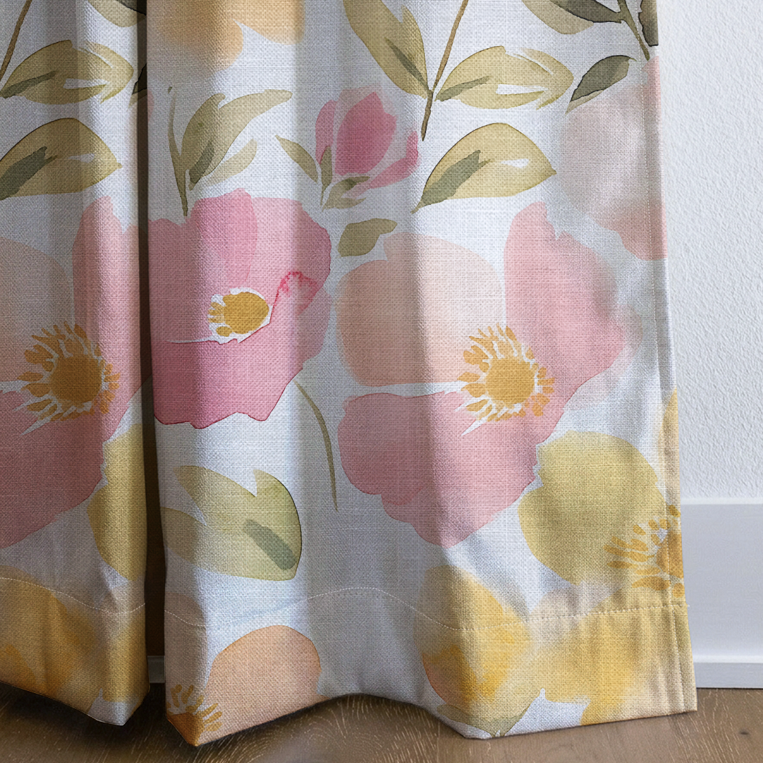 Gia - Drapery — corner closeup