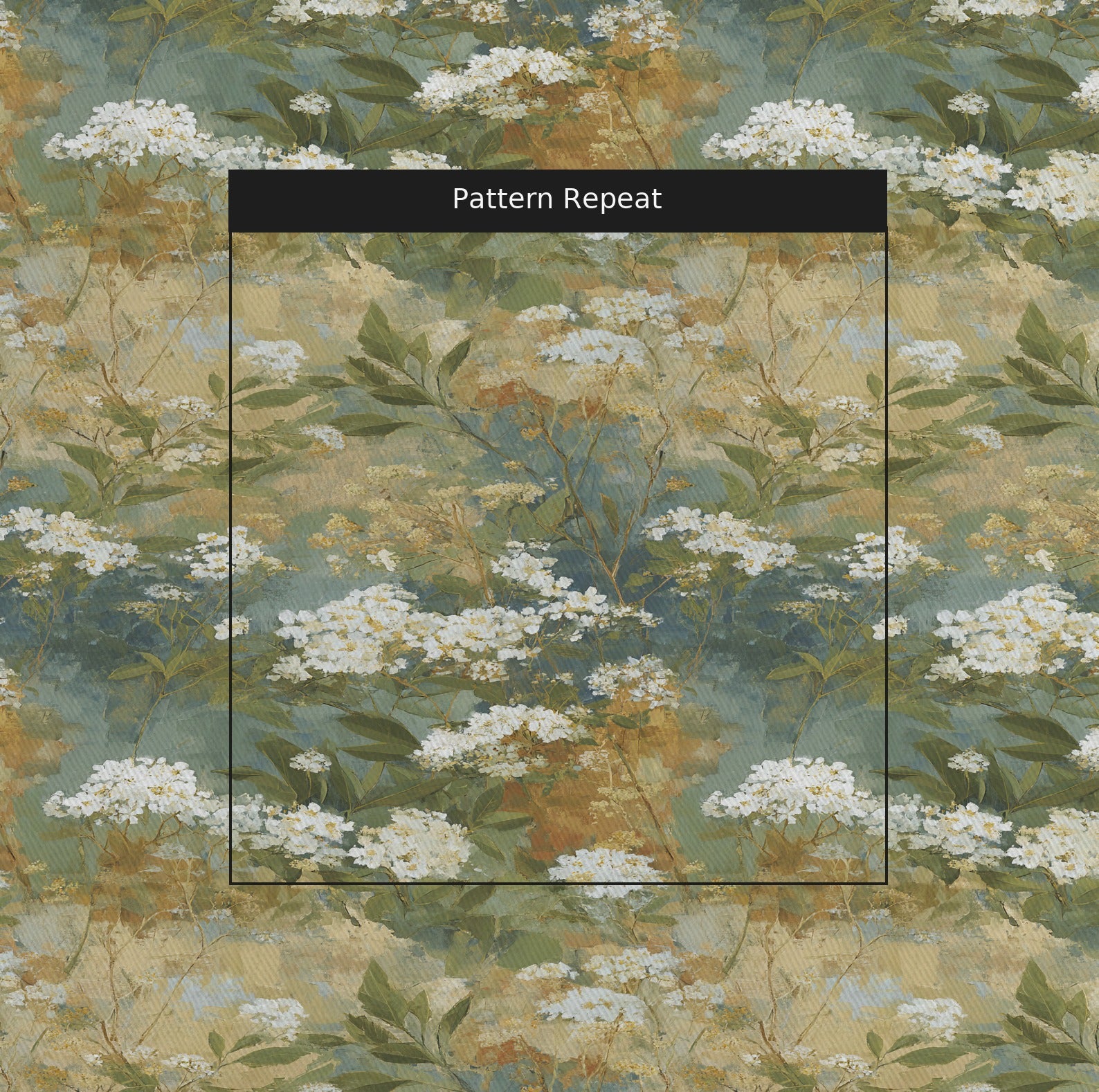 Carlyle Fabric by the Yard — pattern repeat
