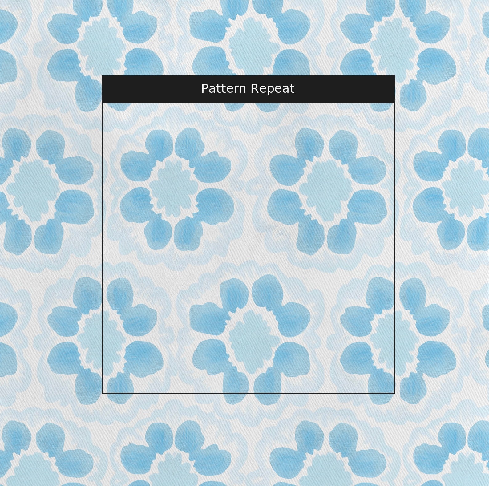 Natalie Fabric by the Yard — pattern repeat