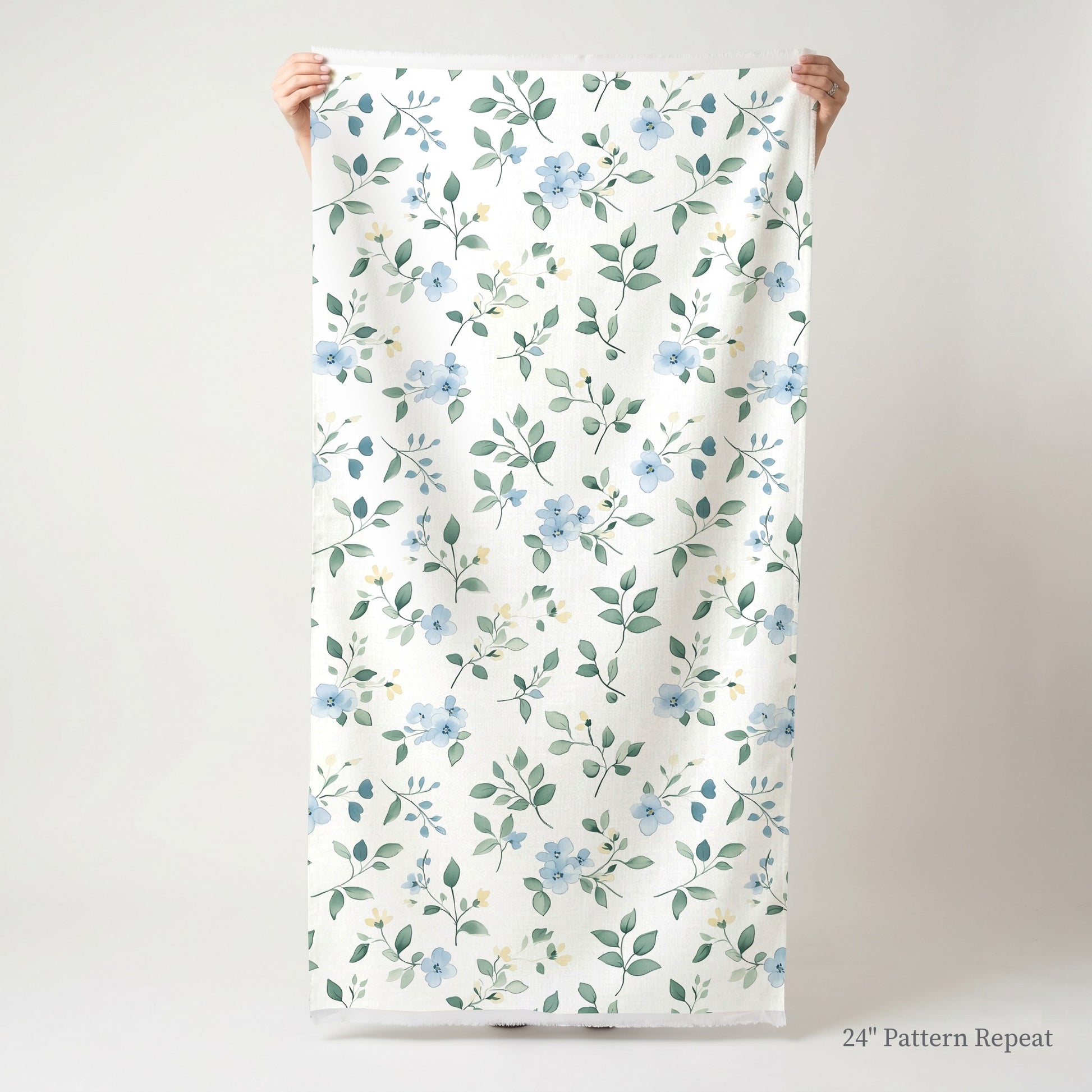 Bluebell Whimsy Fabric by the Yard