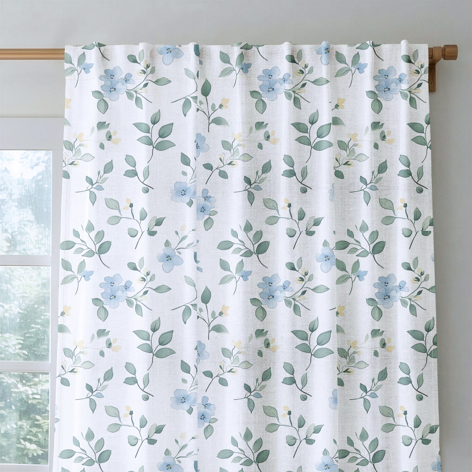 Bluebell Whimsy - Drapery — rod