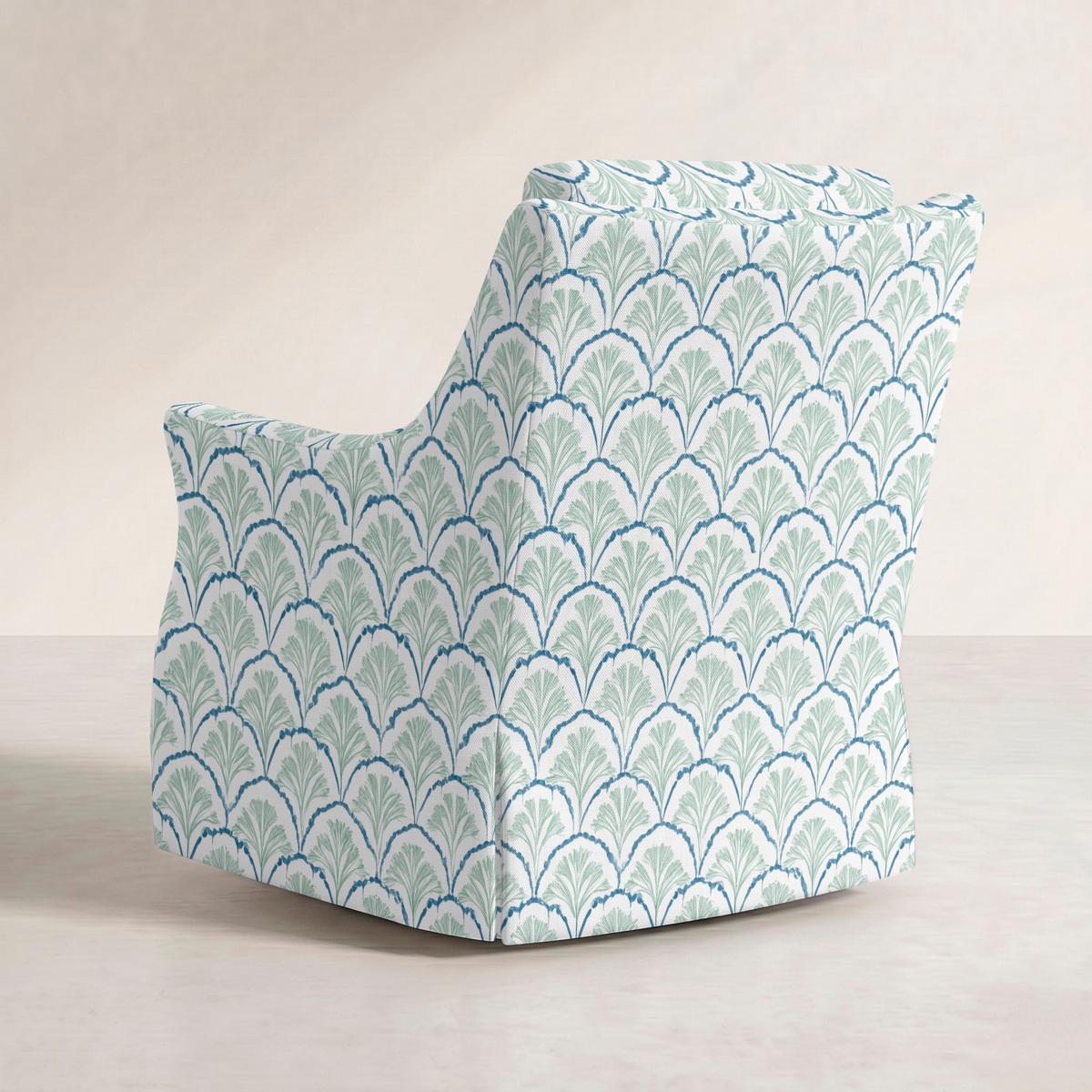 The Eleanor Chair in Hint Of Lime Sprouts