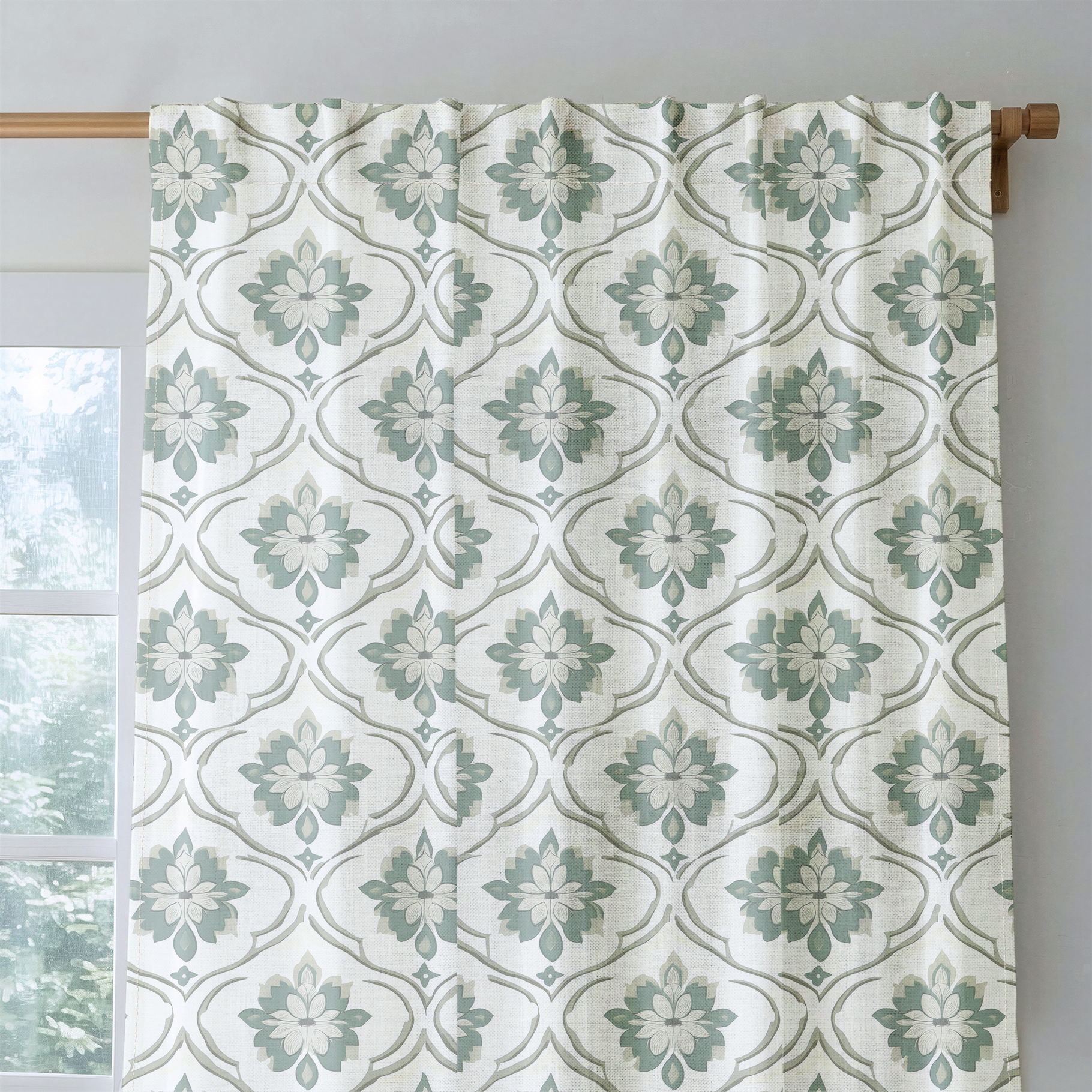 Table for Mabel - Drapery — rod