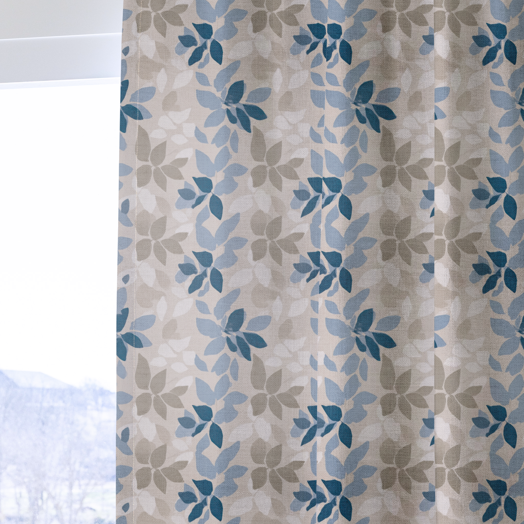 Harbor Petal - Drapery — one panel