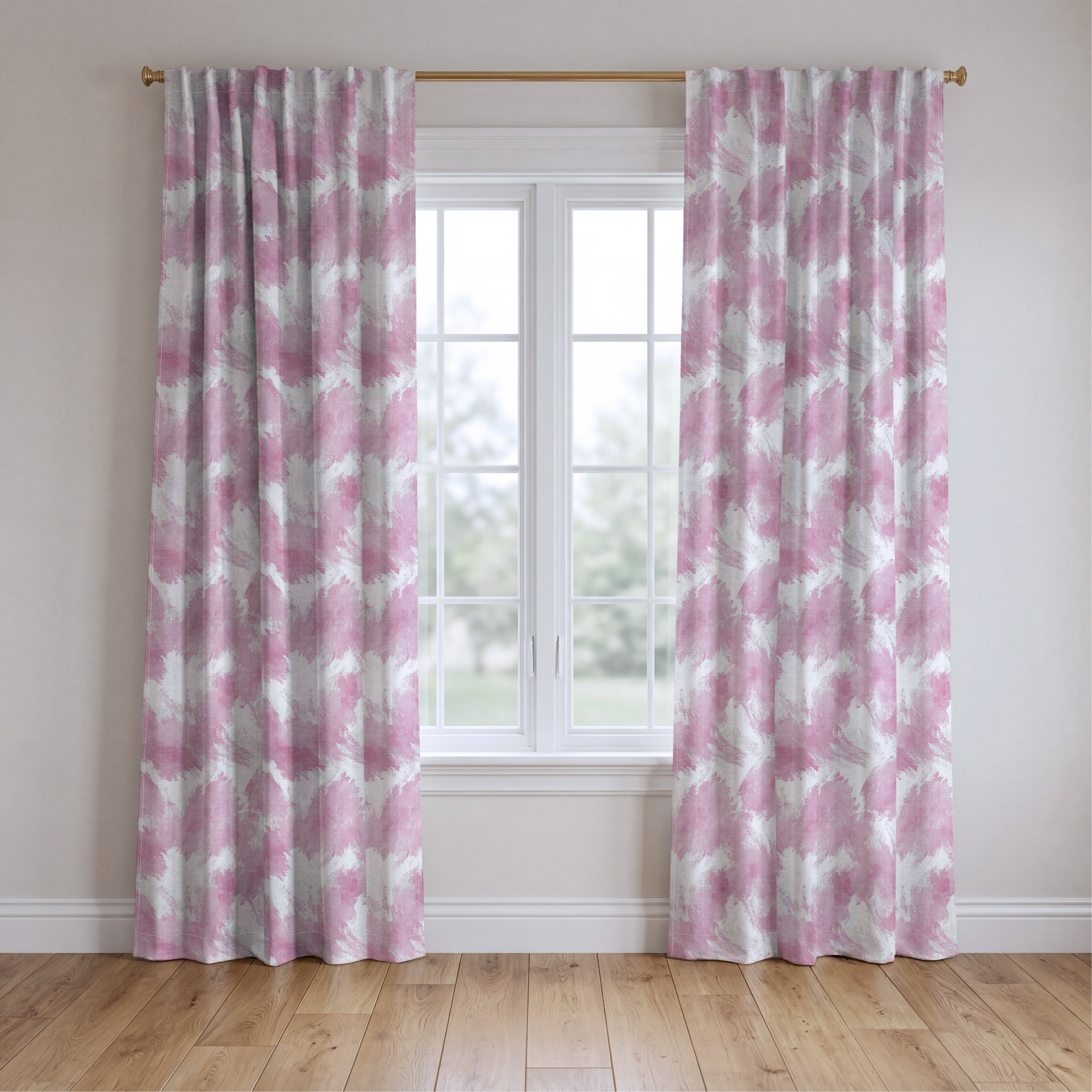Candy Clouds - Drapery — two panels
