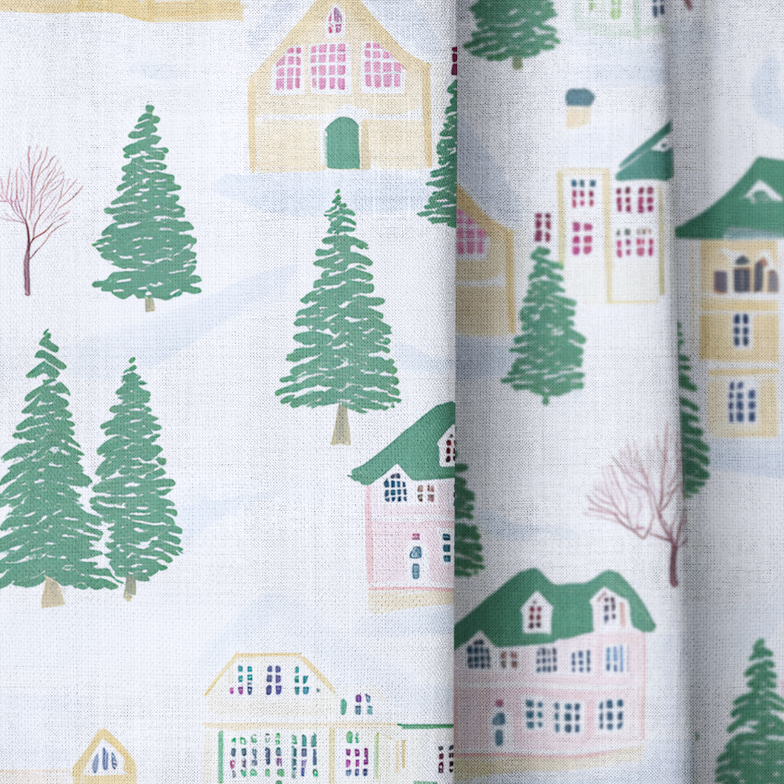 Vail Village - Drapery — close up