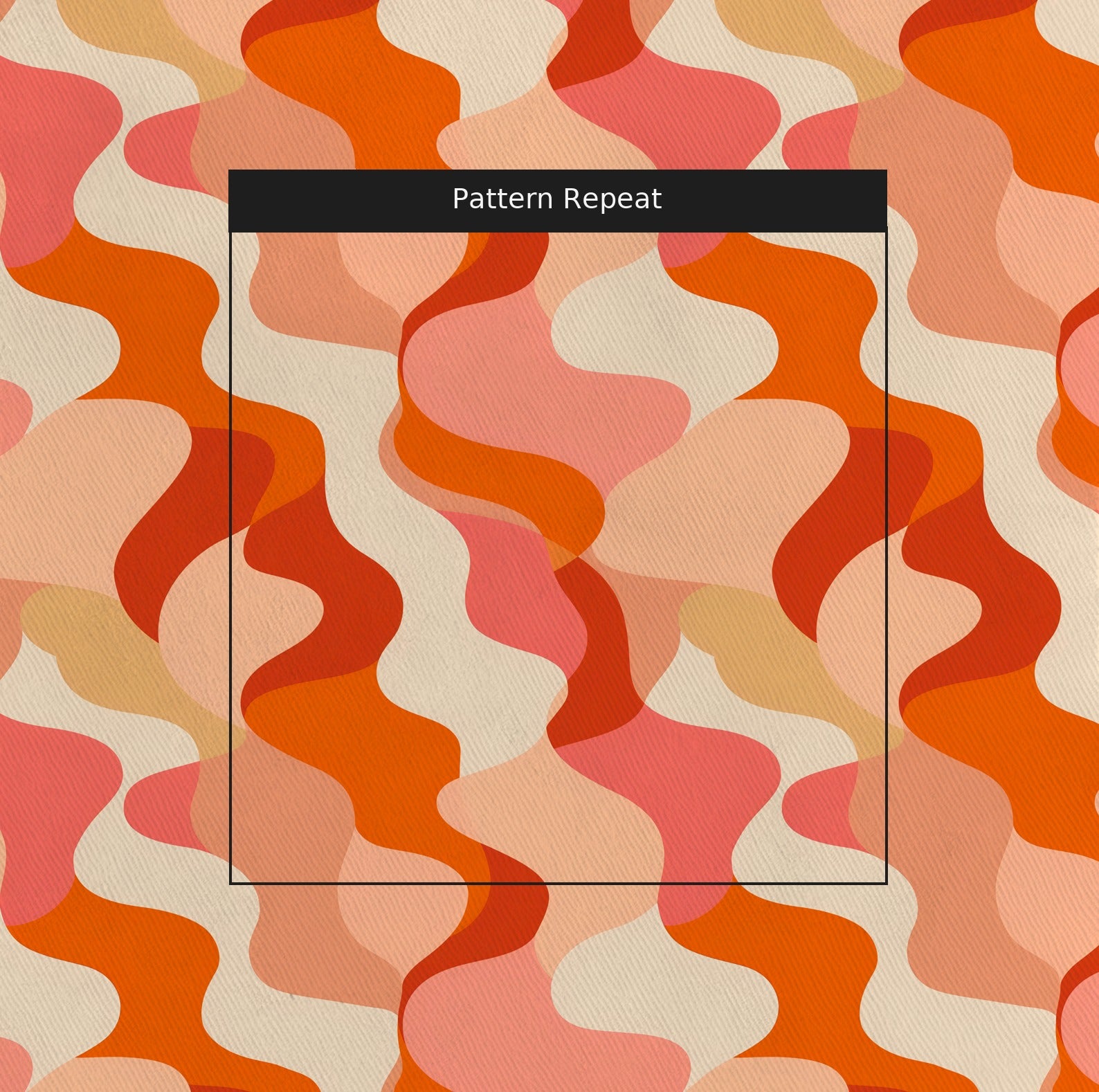Presley Fabric by the Yard — pattern repeat