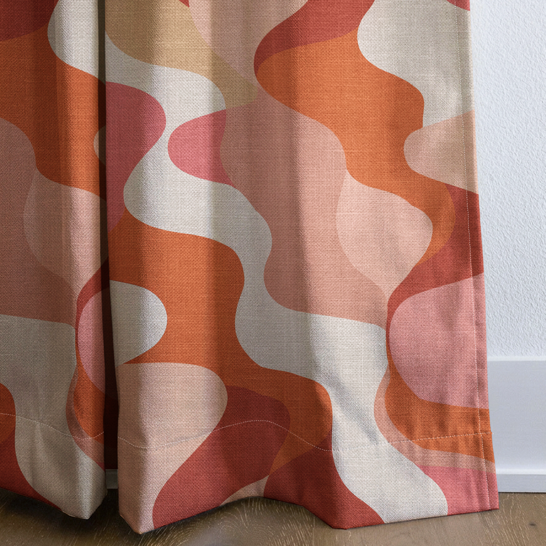 Presley - Drapery — corner closeup