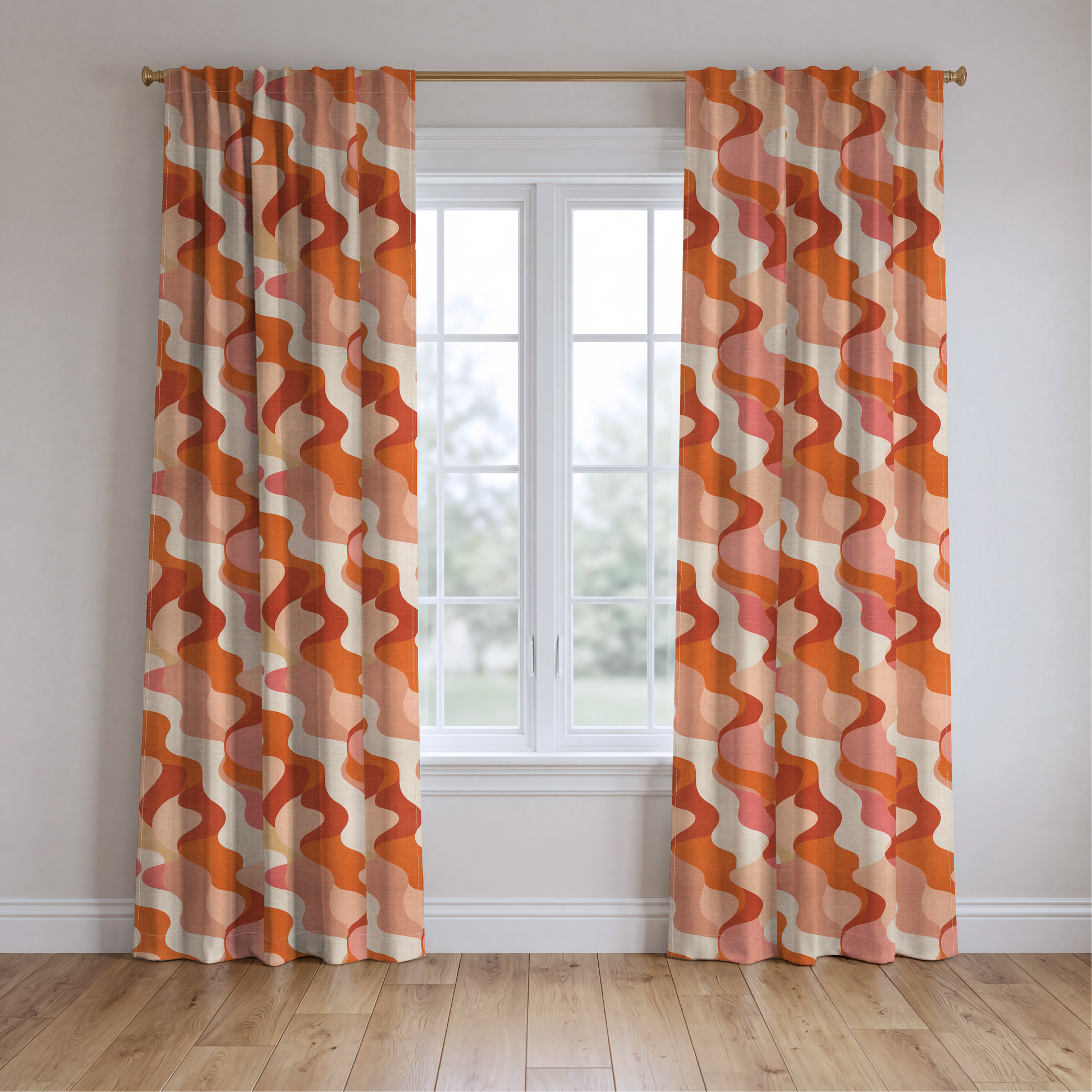 Presley - Drapery — two panels