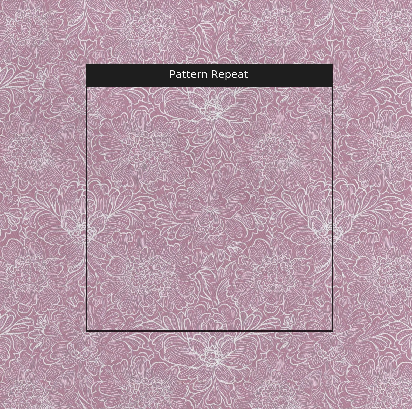 Monet Fabric by the Yard — pattern repeat