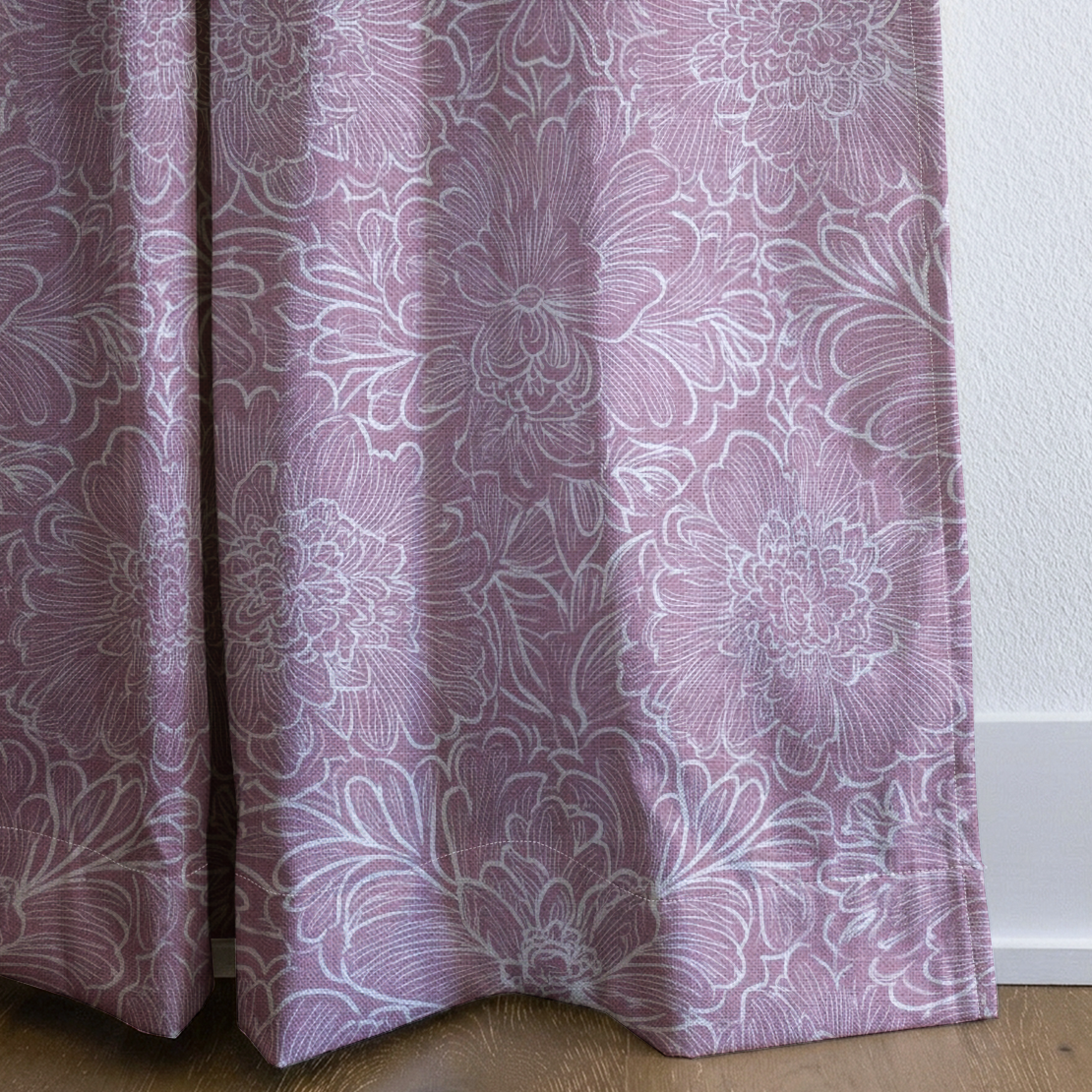 Monet - Drapery — corner closeup