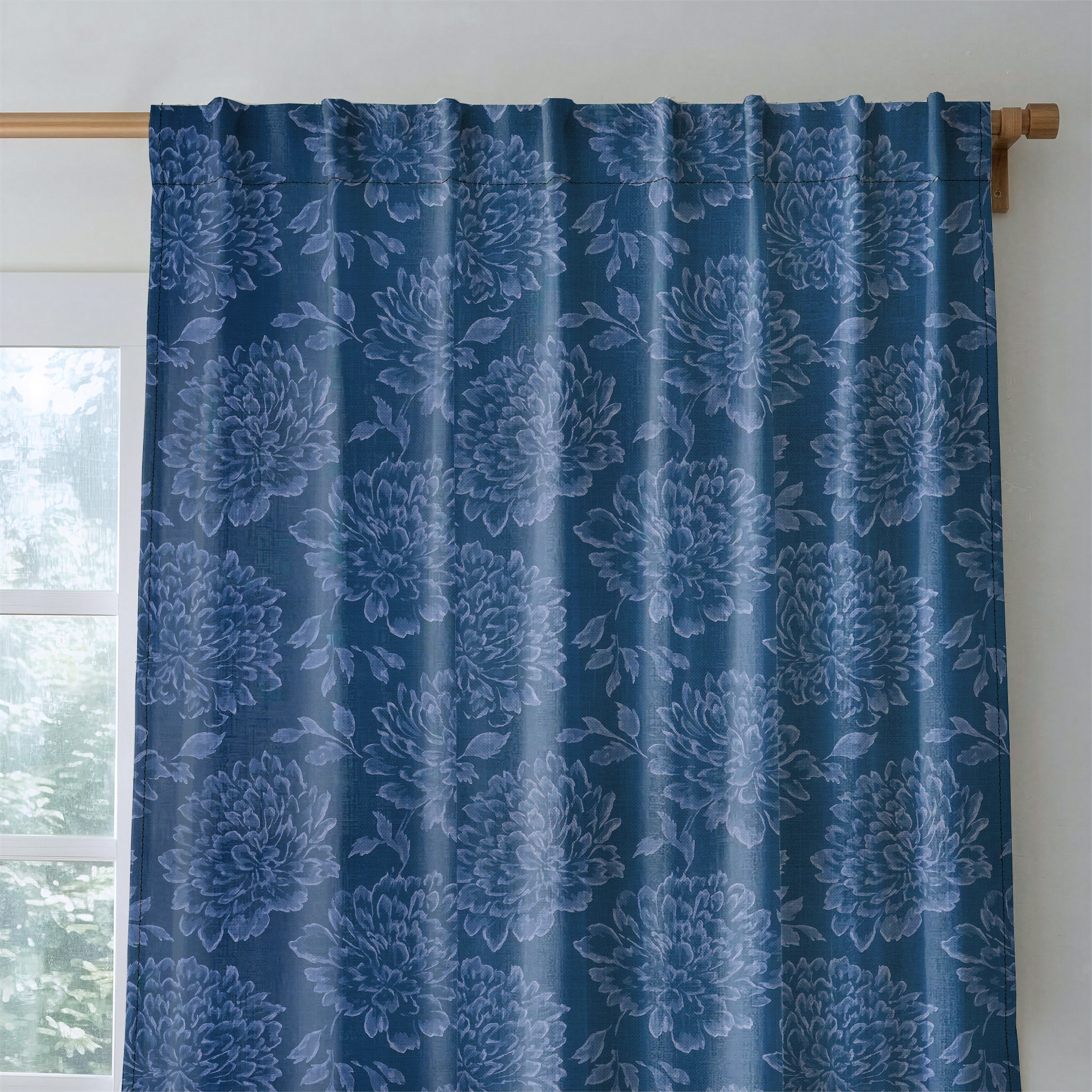 Bedford Blue - Drapery — rod