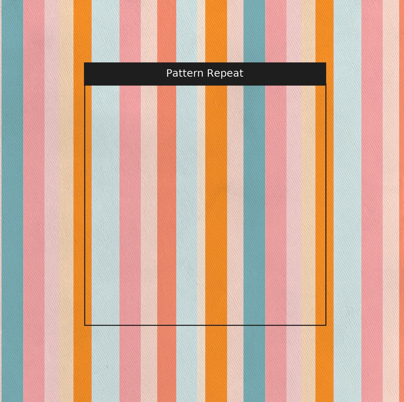 Vintage Vibes Fabric by the Yard — pattern repeat