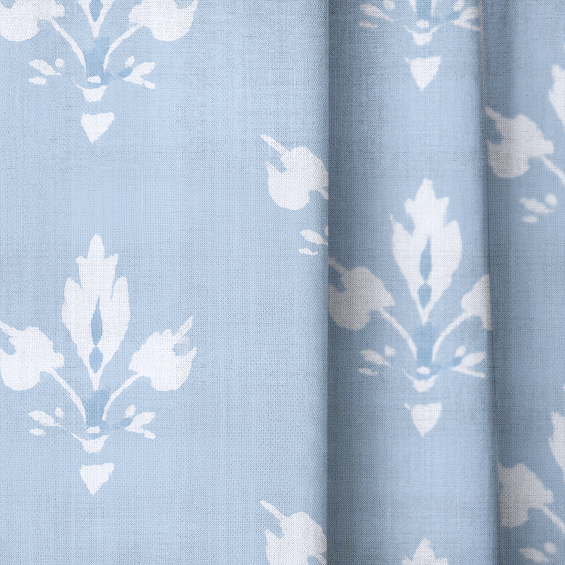 Bluebell Crest - Drapery — close up