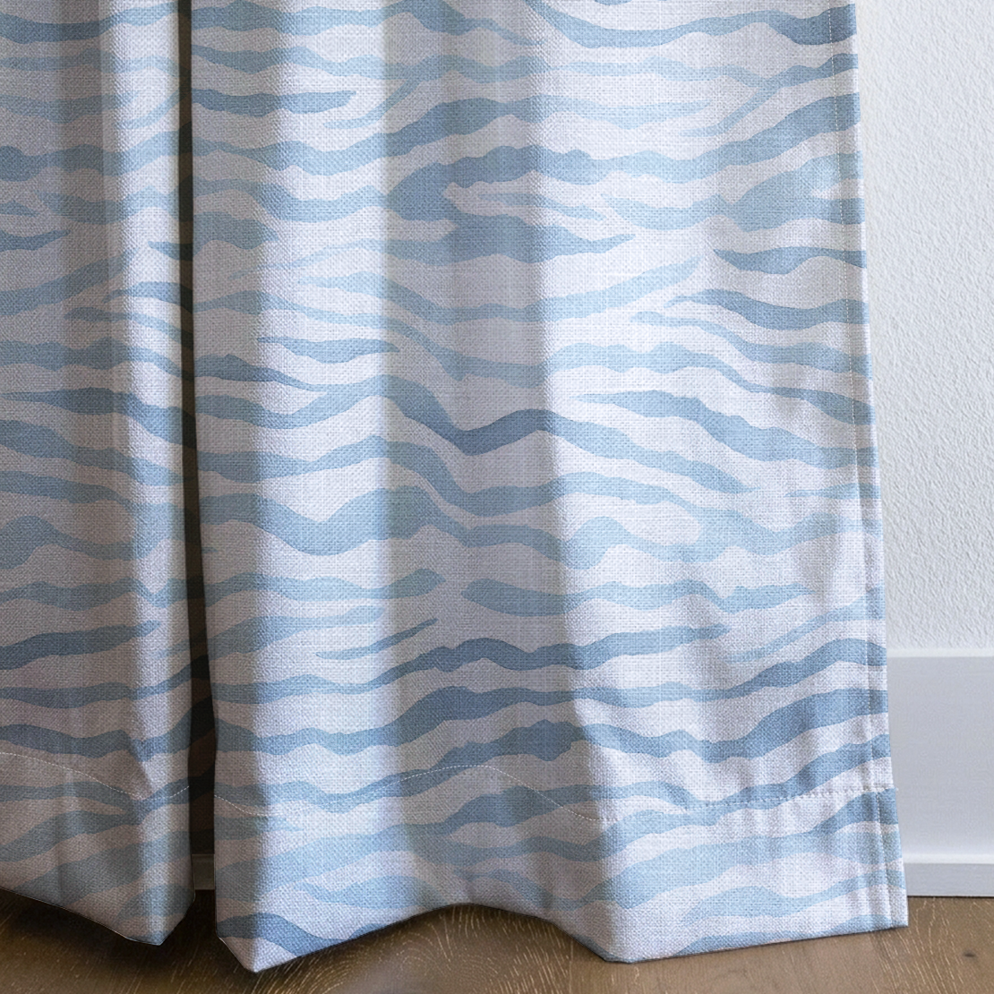 Clemence - Drapery — corner closeup