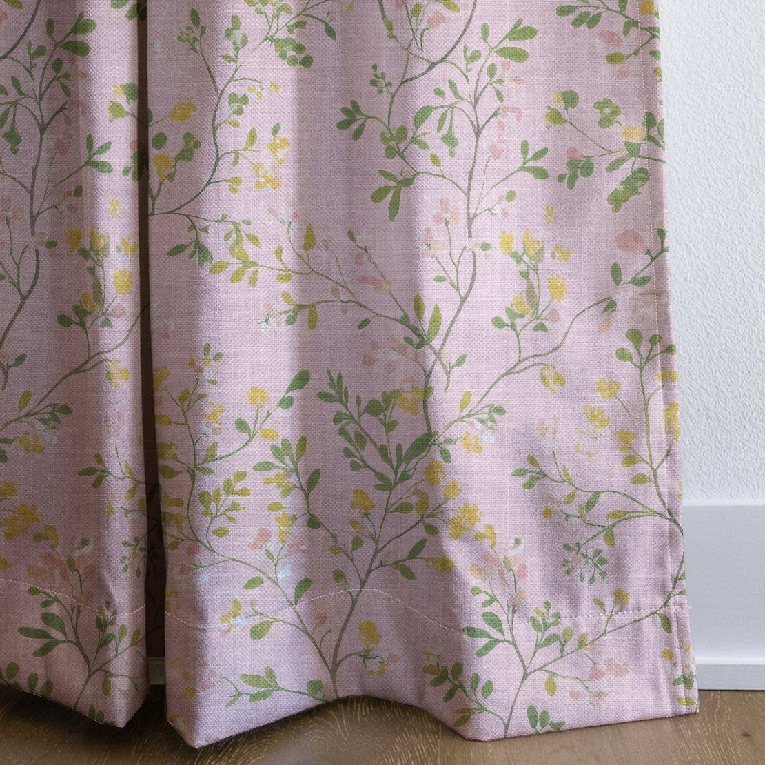 Francie - Drapery — corner closeup