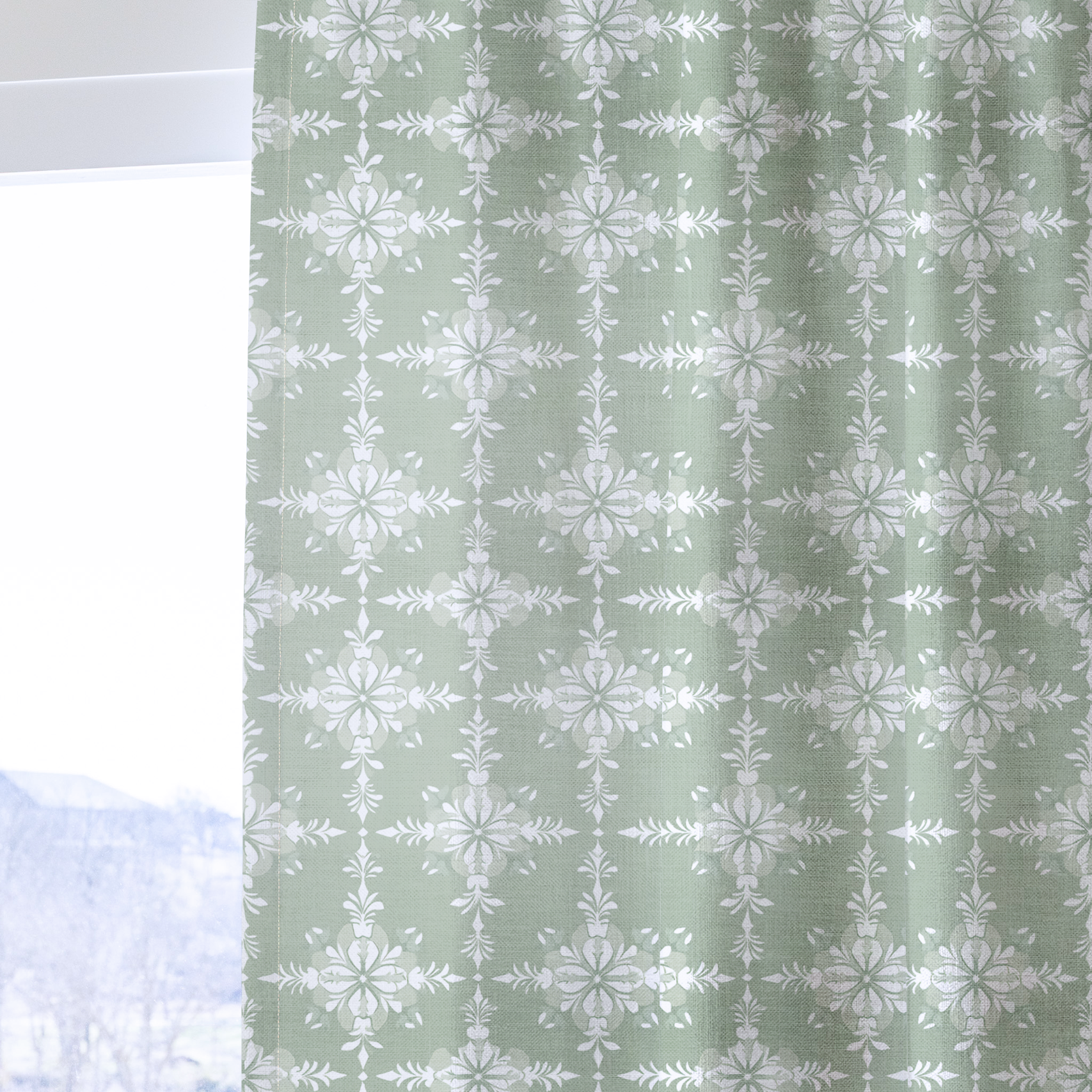 Garden Villa - Drapery — one panel