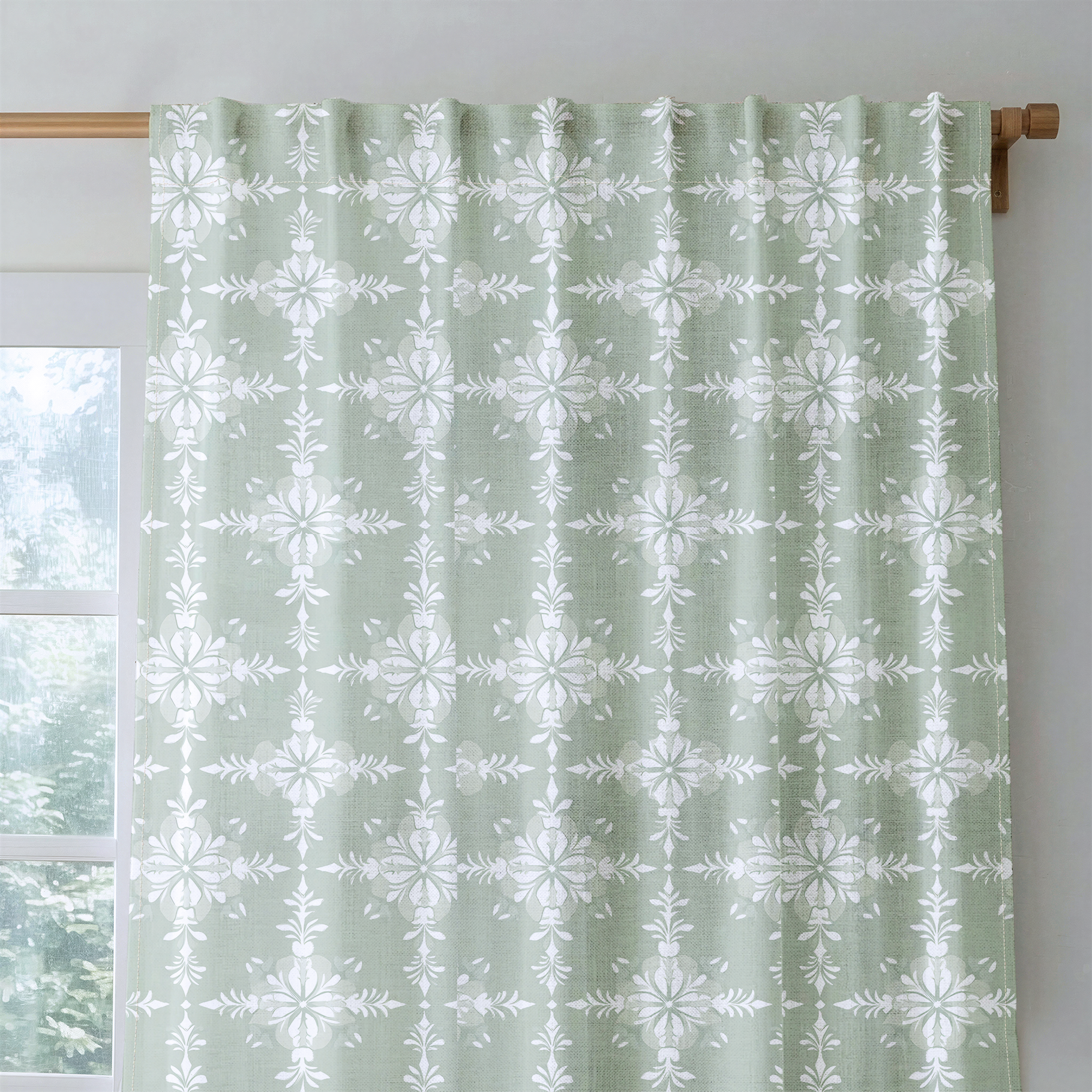 Garden Villa - Drapery — rod