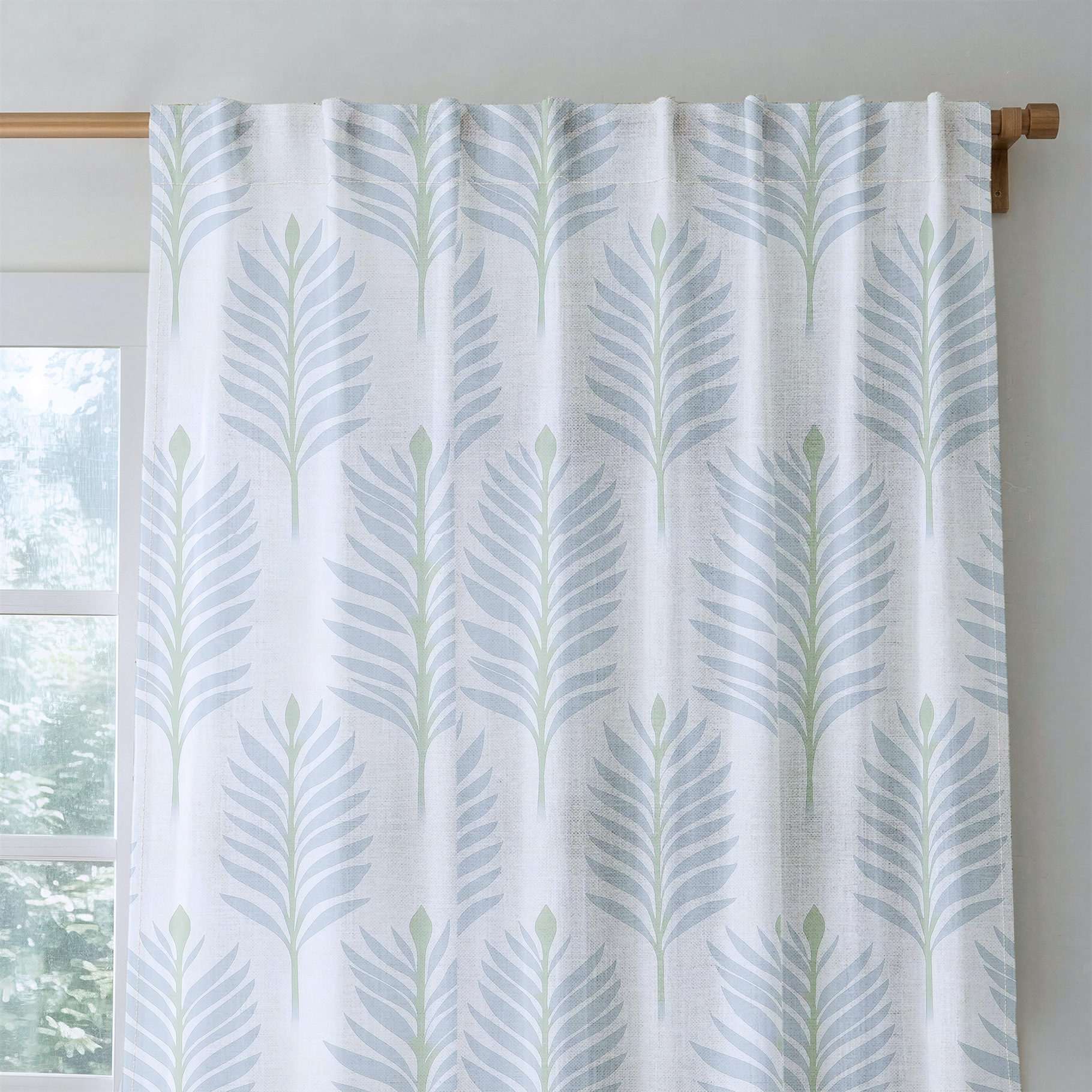 Palm Promenade - Drapery — rod