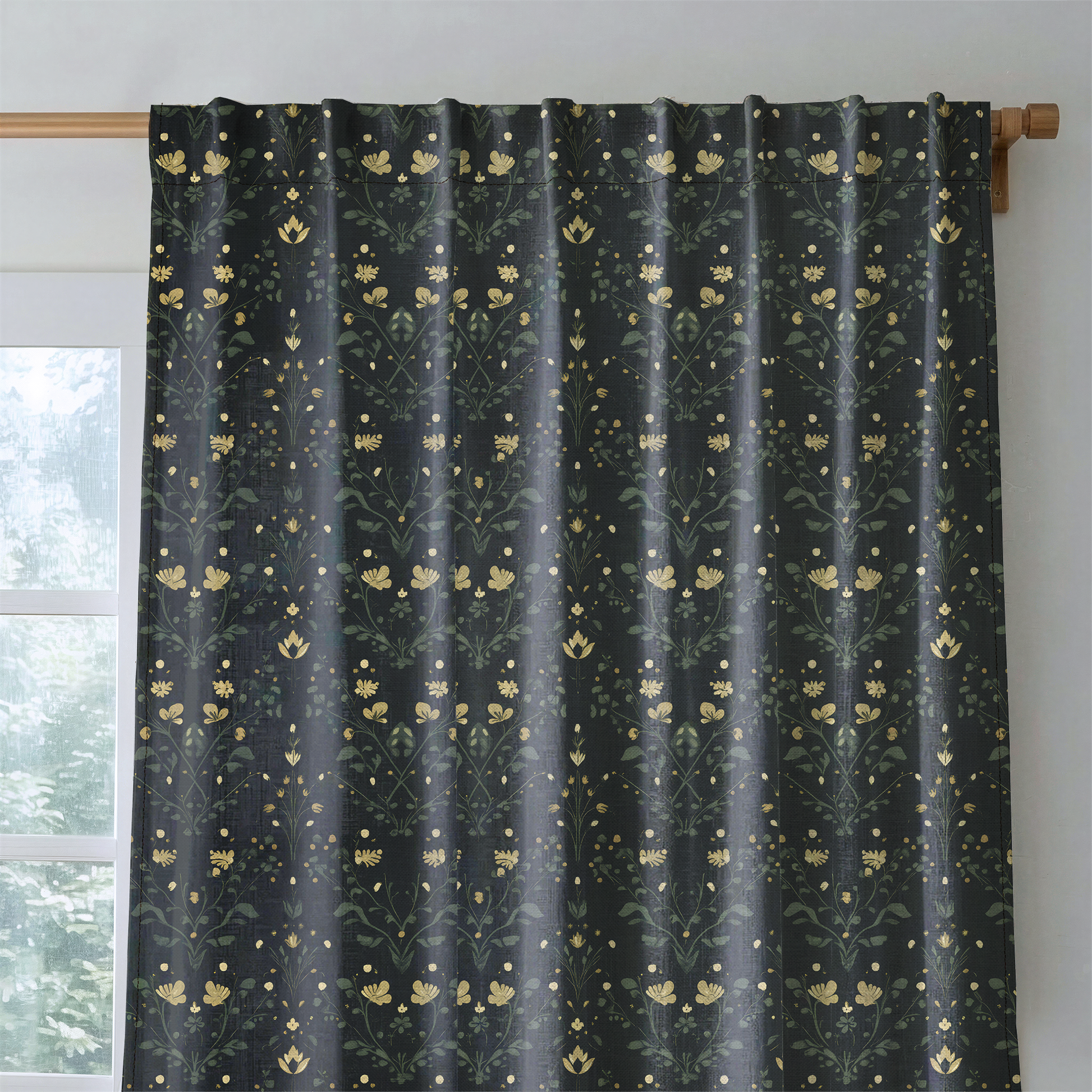 Willow Glen - Drapery — rod