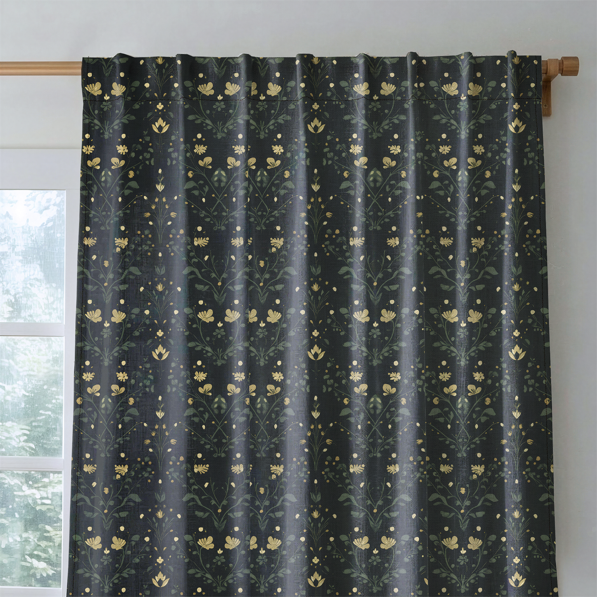 Willow Glen - Drapery — rod