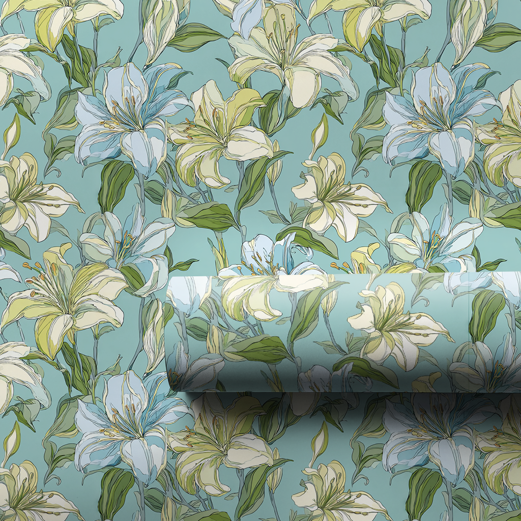 Blooming Peace - Wrapping Paper