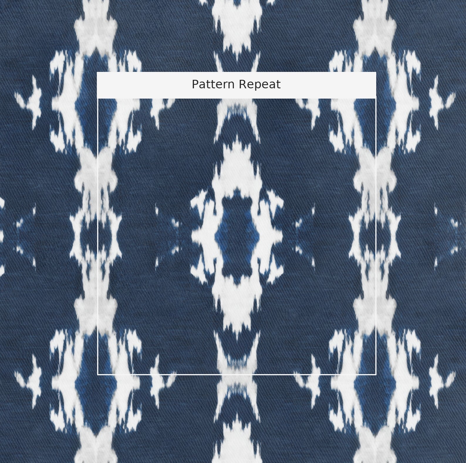 Midnight Mirage Fabric by the Yard — pattern repeat