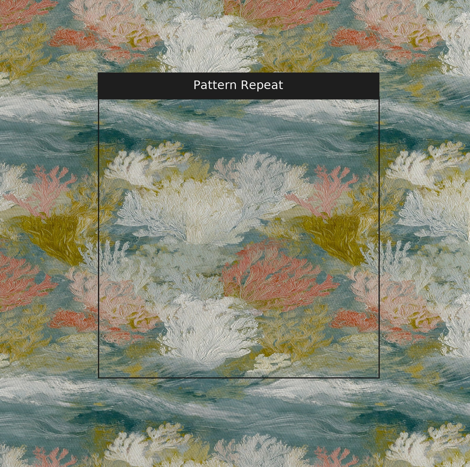 Shorehaven Fabric by the Yard — pattern repeat