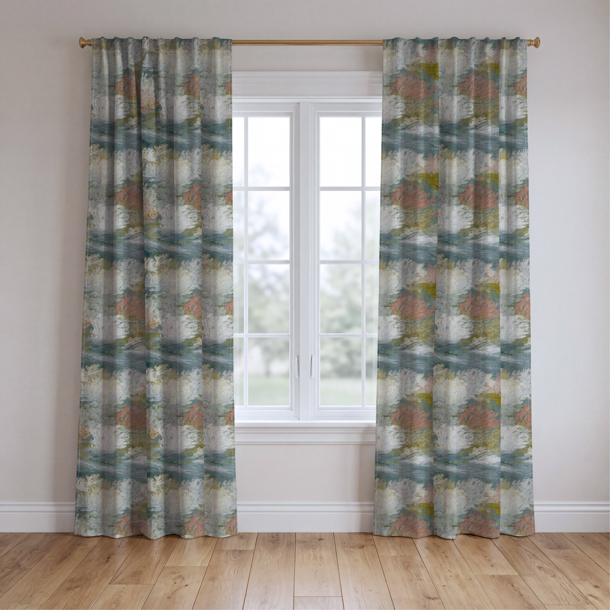 Shorehaven - Drapery — two panels