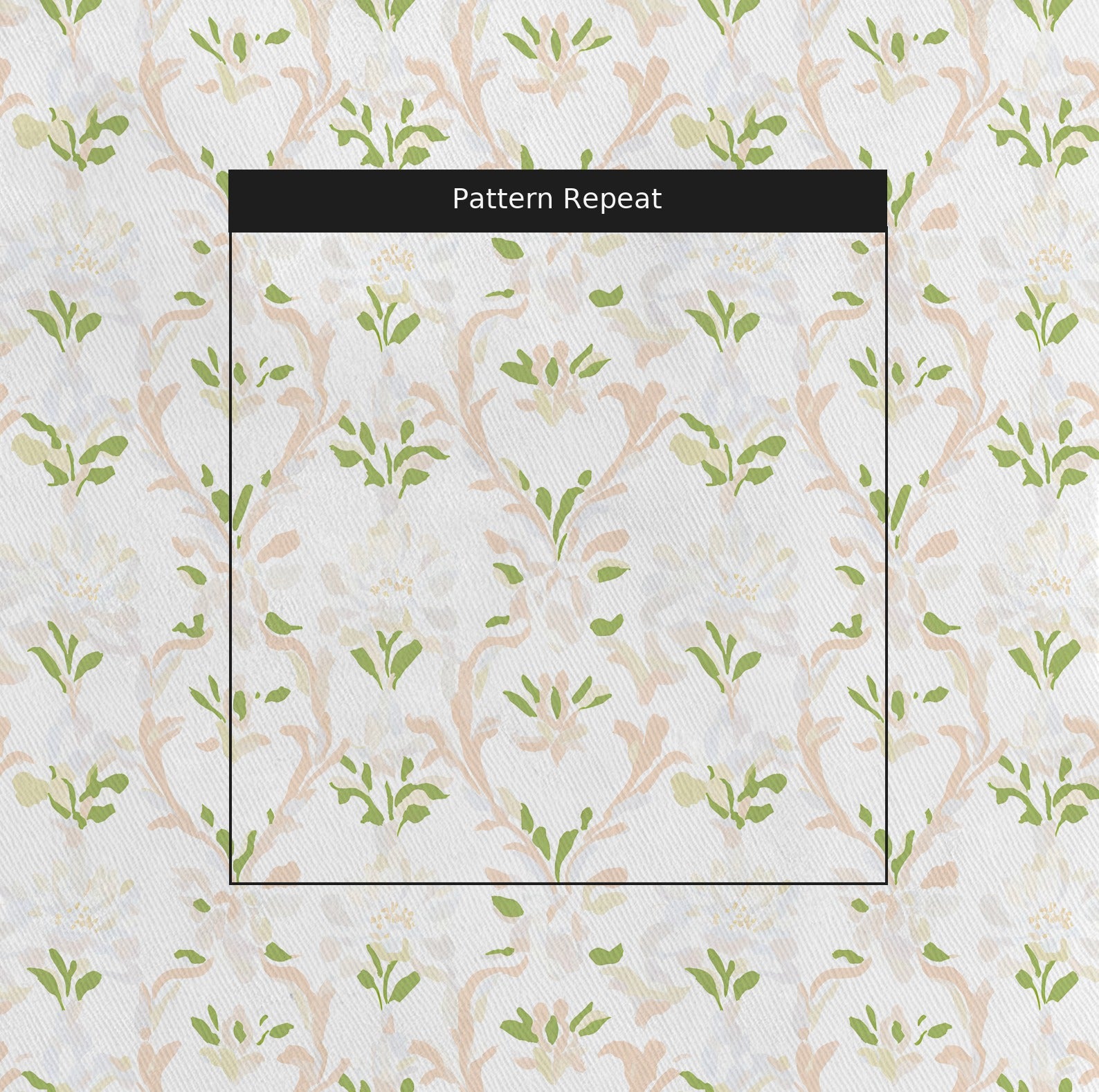 Anastasia Fabric by the Yard — pattern repeat