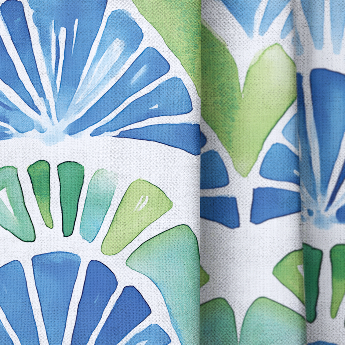 Mallory - Drapery — close up
