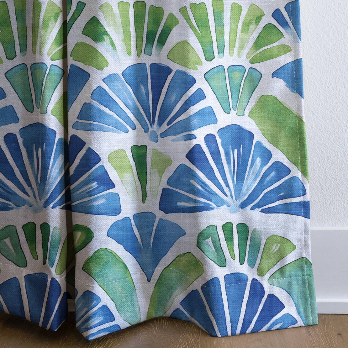 Mallory - Drapery — corner closeup