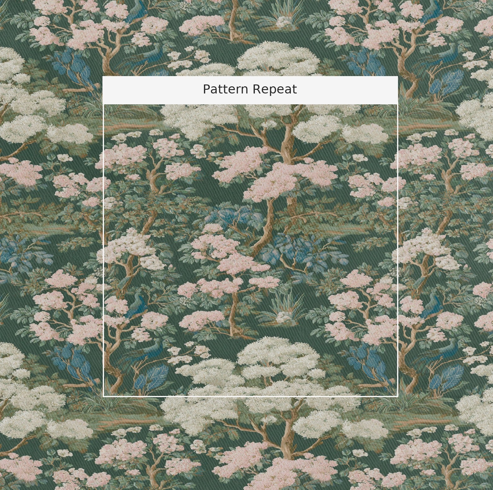 Still Life Fabric by the Yard — pattern repeat