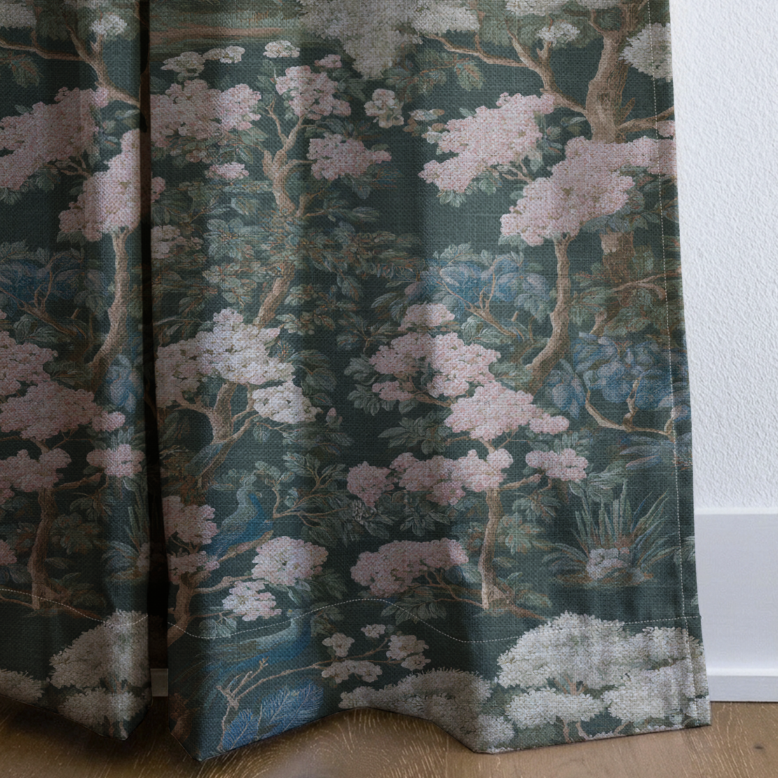 Still Life - Drapery — corner closeup