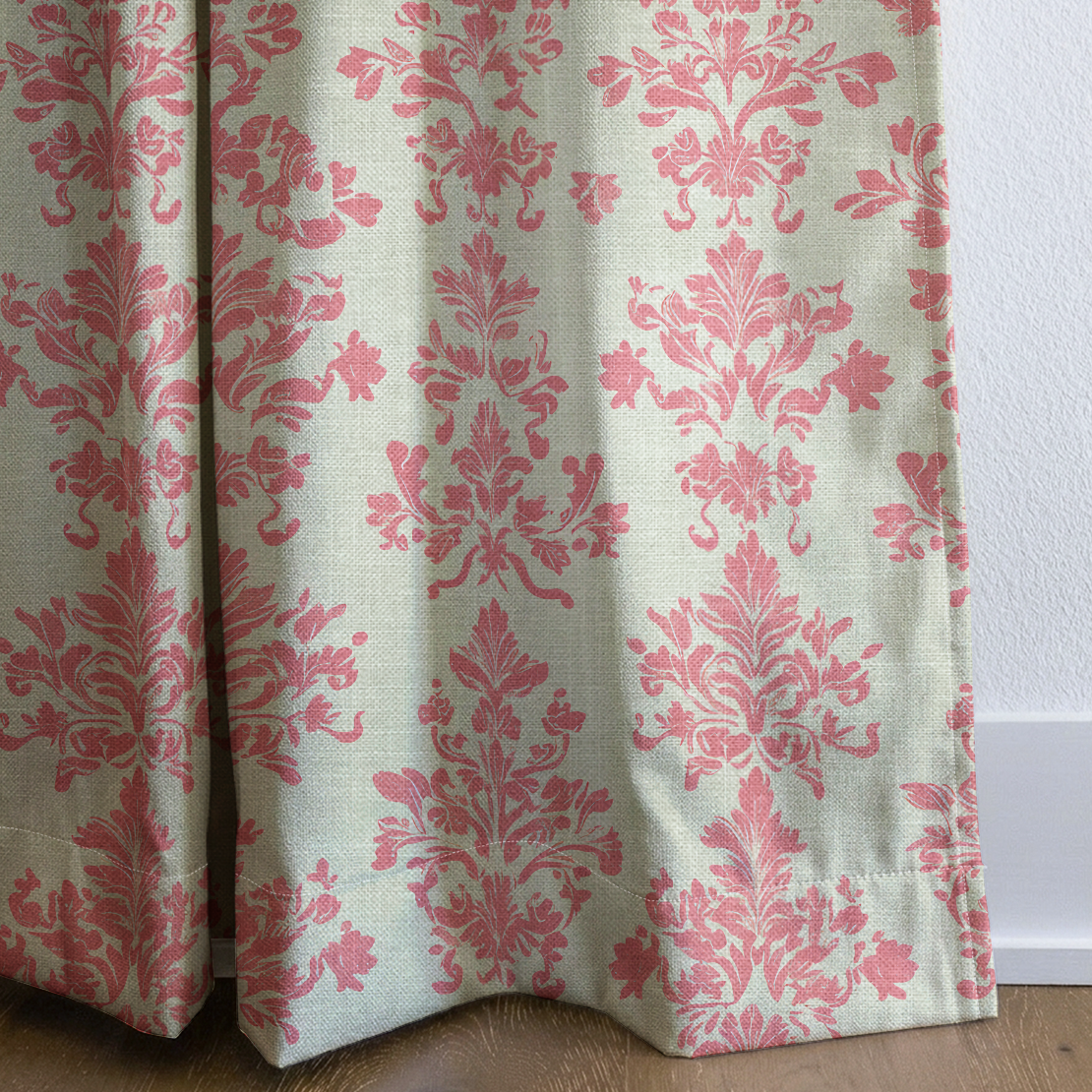 Georgia - Drapery — corner closeup