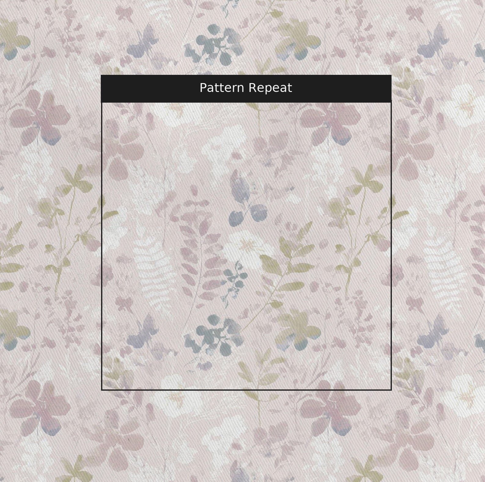 Satin Mauve Fabric by the Yard — pattern repeat
