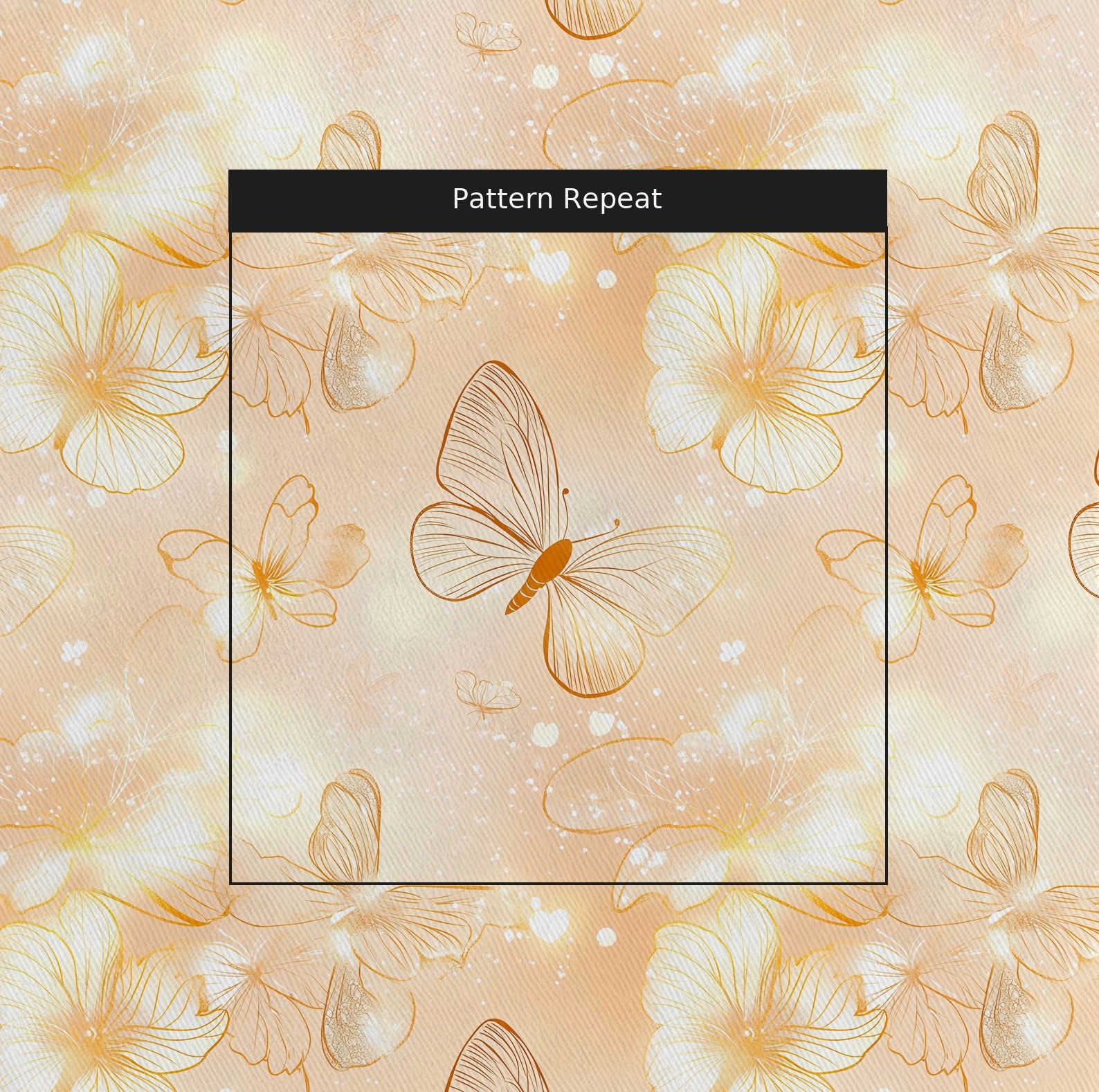 Faye Fabric by the Yard — pattern repeat