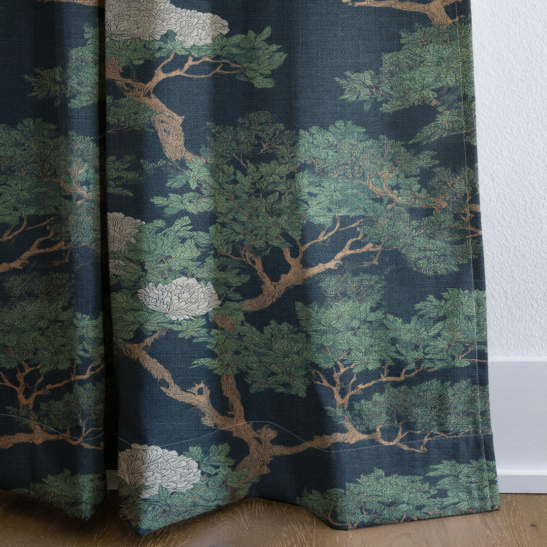 Hollis Grove - Drapery — corner closeup